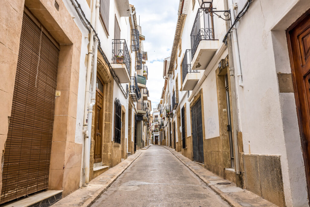 Huisjes in Javea Old town